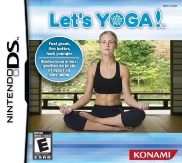 Let's Yoga! (USA) (En,Fr,De,Es,It) box cover front